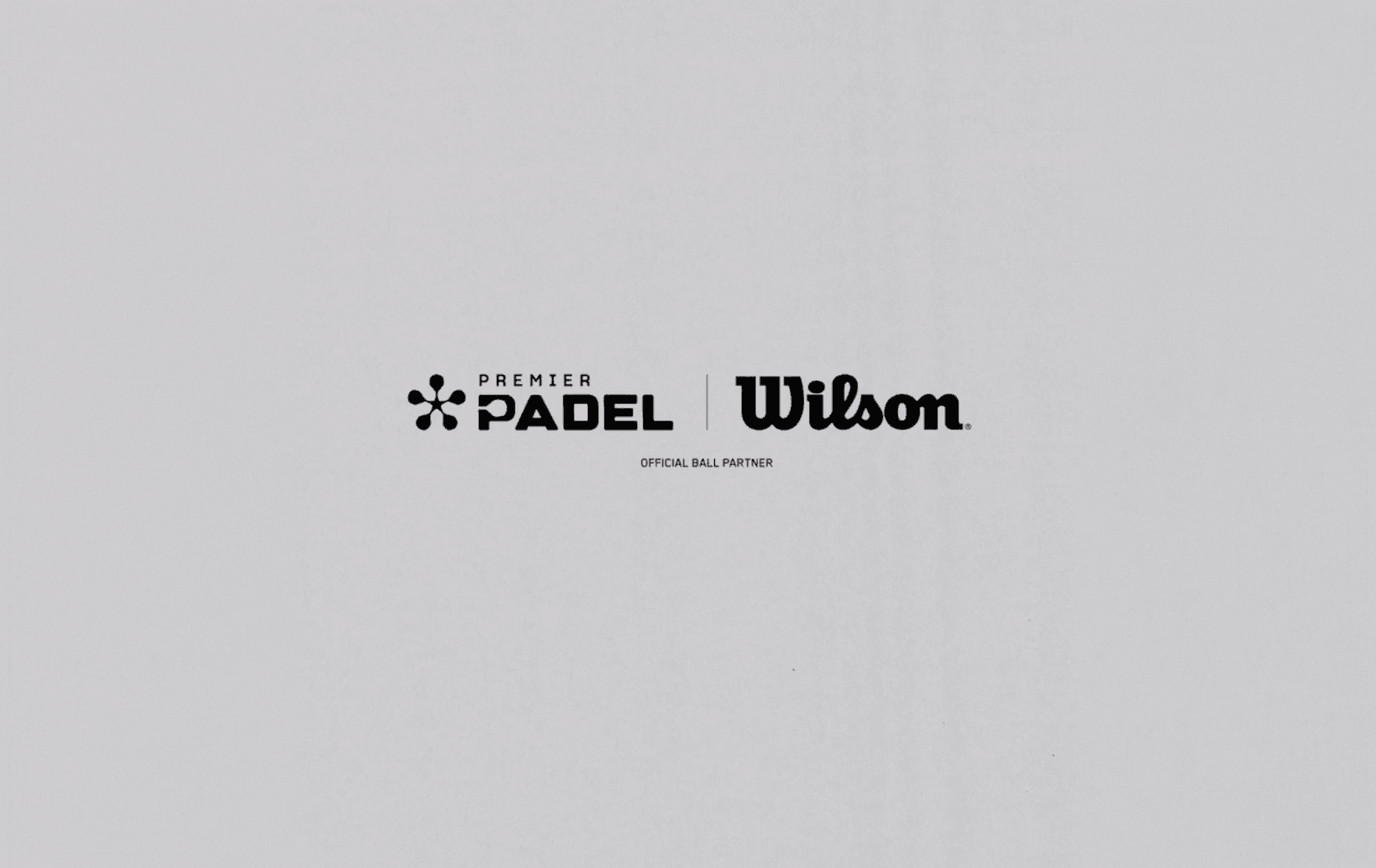 Wilson se convierte en el proveedor oficial de pelotas del Premier Padel.