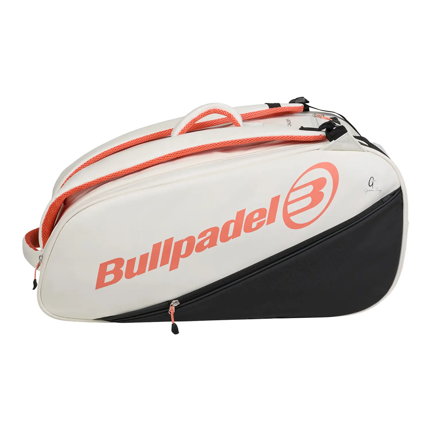 Paletero Bullpadel Élite Blanco Mujer