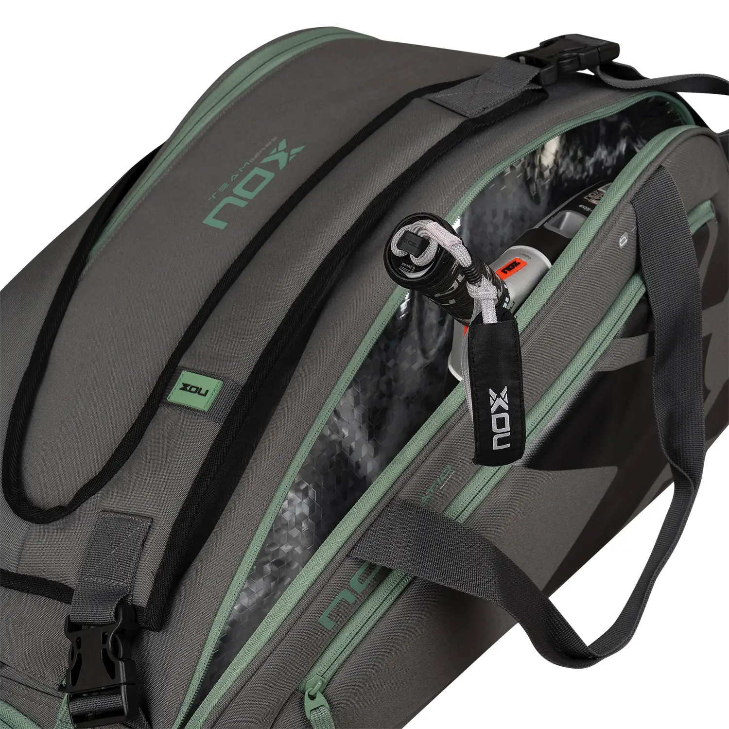 Paletero Nox AT10 Team Grey/Green - 5 - Vista 5