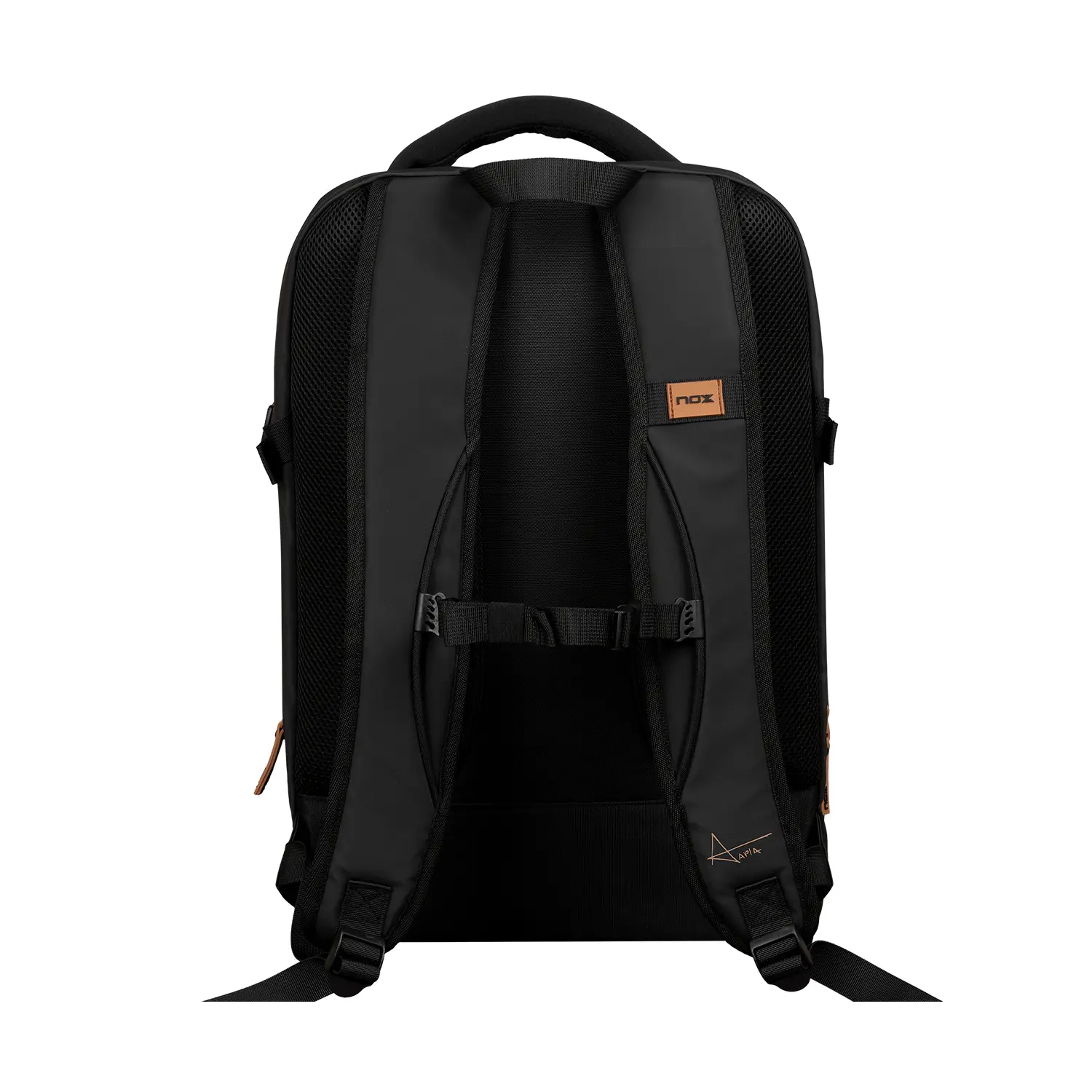 Mochila Nox Luxury Open Series Negro Marrón - 3 - Vista 3